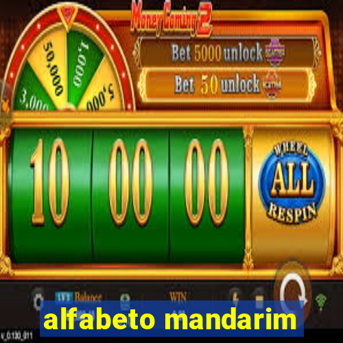 alfabeto mandarim